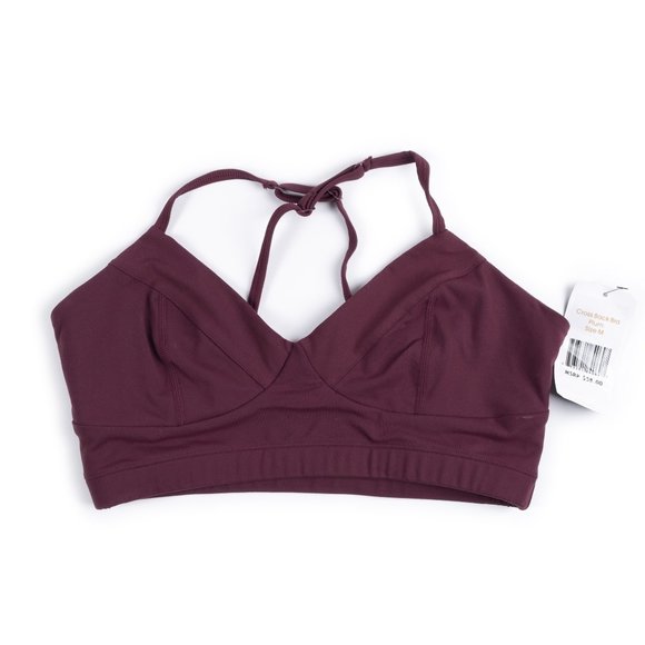 Sol & Mane Other - NEW Sol & Mane Cross Back Bra Plum Yoga sports bra